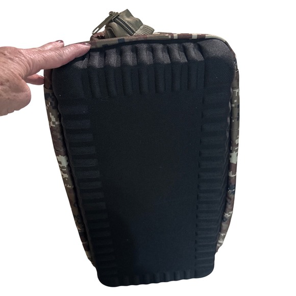 Wilson & Miller Camo PrintTool Bag Organizer Bag Mens Carryall Bag - Picture 5 of 6